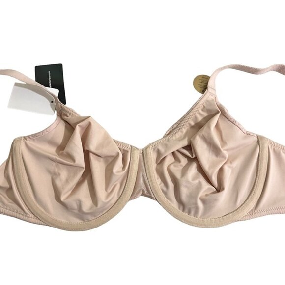 Wacoal beige nude bra lined no padding side support women's 38C - Picture 6 of 6
